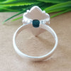 925 Sterling Silver Oval Turquoise Ring, New Design Natural Oyster Copper Turquoise Oval Stone Ring, Turquoise Oval Ring, Statement Ring