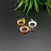 925 Sterling Silver Round Pendant, Bezel Cup Crown Round Pendant, Setting For Making Pendant 5x5 MM To 15x15 MM, DIY Jewelry Supplies