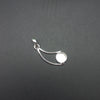 925 Sterling Silver Round Bezel Cup Pendant, New Design Close Blank Pendant, Setting For Making Pendant 5 MM To 30 MM, DIY Jewelry Supplies