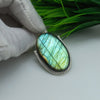Natural Labradorite Gemstone Pendants / Wholesale Pendants / Minimalist Pendants / Jewelry for Gift / 925 Sterling Silver Plated Pendant