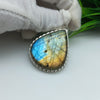 Natural Labradorite Gemstone Pendants / Wholesale Pendants / Minimalist Pendants / Jewelry for Gift / 925 Sterling Silver Plated Pendant