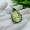 Natural Labradorite Gemstone Pendants / Wholesale Pendants / Minimalist Pendants / Jewelry for Gift / 925 Sterling Silver Plated Pendant