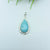 Natural Larimar Gemstone Pendants / Wholesale Pendants / Minimalist Pendants / Jewelry for Gift / 925 Sterling Silver Plated Pendant