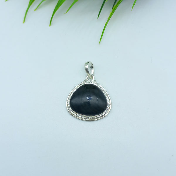 Natural Agate Gemstone Pendants / Wholesale Pendants / Minimalist Pendants / Jewelry for Gift / 925 Sterling Silver Plated Pendant