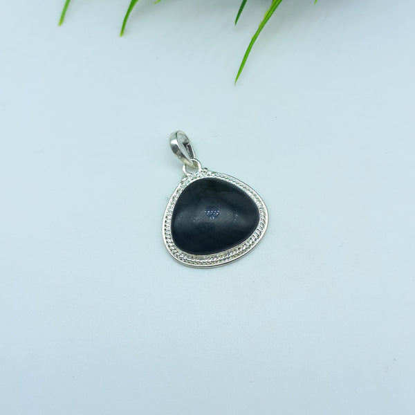 Natural Agate Gemstone Pendants / Wholesale Pendants / Minimalist Pendants / Jewelry for Gift / 925 Sterling Silver Plated Pendant