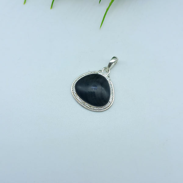 Natural Agate Gemstone Pendants / Wholesale Pendants / Minimalist Pendants / Jewelry for Gift / 925 Sterling Silver Plated Pendant