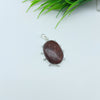 Natural Jasper Gemstone Pendants / Wholesale Pendants / Minimalist Pendants / Jewelry for Gift / 925 Sterling Silver Plated Pendant