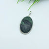 Natural Jasper Gemstone Pendants / Wholesale Pendants / Minimalist Pendants / Jewelry for Gift / 925 Sterling Silver Plated Pendant