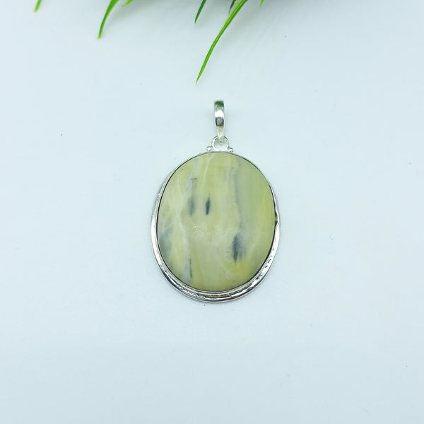 NaturalJasper Gemstone Pendants / Wholesale Pendants / Minimalist Pendants / Jewelry for Gift / 925 Sterling Silver Plated Pendant