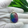 Natural Rainbow Solar Quartz Gemstone Pendants / Wholesale Pendants / Minimalist Pendants / Jewelry for Gift / 925 Sterling Silver Plated Pendant