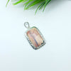 Natural Jasper Gemstone Pendants / Wholesale Pendants / Minimalist Pendants / Jewelry for Gift / 925 Sterling Silver Plated Pendant