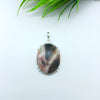 Natural Jasper Gemstone Pendants / Wholesale Pendants / Minimalist Pendants / Jewelry for Gift / 925 Sterling Silver Plated Pendant