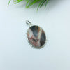 Natural Jasper Gemstone Pendants / Wholesale Pendants / Minimalist Pendants / Jewelry for Gift / 925 Sterling Silver Plated Pendant