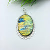Natural Labradorite Gemstone Pendants / Wholesale Pendants / Minimalist Pendants / Jewelry for Gift / 925 Sterling Silver Plated Pendant