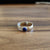 Fabulous Lapis Design 5 MM Round Minimalist Statement Silver Ring, Beautiful 925 Sterling Silver Ring, Gift For Her, Silver Band Ring