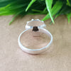 Natural Oyster Copper Turquoise New Design Round Stone Ring, 925 Sterling Silver Round Turquoise Ring, Turquoise Round Ring, Statement Ring