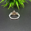 925 Sterling Silver | Trillion Smoky Quartz Ring | Engagement Ring | Brown Ring | Handmade Silver Jewelry | Prong Mount | Bridal Ring |