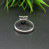 925 Sterling Silver Ring, Plain Bezel Cup Butterfly Close Blank Ring, Setting For Making Ring 10X10 MM, DIY Jewelry Supplies
