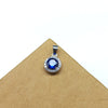 925 Sterling Silver Cubic Zirconia Pendant, 5MM Amazing Blue Cubic Zirconia Pendant For Wife, Perfect Gift for Birthdays & Anniversaries