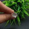 925 Sterling Silver Ring, Spiral Wire Plain Bezel Cup Square Close Blank Ring, Setting For Making Ring 10 MM To 14 MM, DIY Jewelry Supplies
