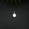 925 Sterling Silver Pendant, Beaded Bezel Cup Close Blank Collet Pear Pendant, Setting For Making Pendant 6x4 MM To 14x21 MM, DIY