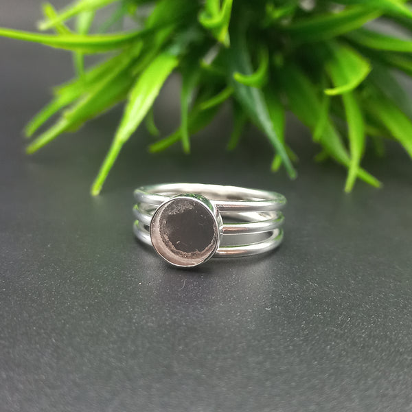 925 Sterling Silver Round Ring, Amazing Plain Round Close Blank Ring, Setting For Making Ring 5 mm To 40 mm, DIY Jewelry Supplies