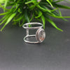 Wire Wrapped Close Blank Ring, 925 Sterling Silver Oval Bezel Cup Ring, Setting For Making Ring 6x4 MM To 20x25 MM, DIY Jewelry Supplies