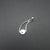 925 Sterling Silver Round Bezel Cup Pendant, New Design Close Blank Pendant, Setting For Making Pendant 5 MM To 30 MM, DIY Jewelry Supplies