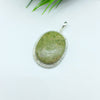 Natural Aventurine Gemstone Pendants / Wholesale Pendants / Minimalist Pendants / Jewelry for Gift / 925 Sterling Silver Plated Pendant