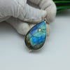 Natural Labradorite Gemstone Pendants / Wholesale Pendants / Minimalist Pendants / Jewelry for Gift / 925 Sterling Silver Plated Pendant