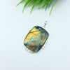 Natural Labradorite Gemstone Pendants / Wholesale Pendants / Minimalist Pendants / Jewelry for Gift / 925 Sterling Silver Plated Pendant