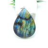 Natural Labradorite Gemstone Pendants / Wholesale Pendants / Minimalist Pendants / Jewelry for Gift / 925 Sterling Silver Plated Pendant