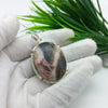 Natural Jasper Gemstone Pendants / Wholesale Pendants / Minimalist Pendants / Jewelry for Gift / 925 Sterling Silver Plated Pendant