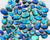 WHOLESALE Labradorite Cabochons, Mix Lot Multi Fire Loose Labradorite Gemstones For Jewelry, Bulk Labradorite Lot for Wire wrap Jewelry