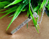 925 Sterling Silver Bar Necklace | Personalized 3D Engraved Bar Necklace | Customized Unisex Jewelry | Long Pendant Names | Dates | Messages