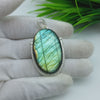 Natural Labradorite Gemstone Pendants / Wholesale Pendants / Minimalist Pendants / Jewelry for Gift / 925 Sterling Silver Plated Pendant