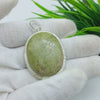 Natural Aventurine Gemstone Pendants / Wholesale Pendants / Minimalist Pendants / Jewelry for Gift / 925 Sterling Silver Plated Pendant