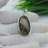 Natural Bronzite Gemstone Pendants / Wholesale Pendants / Minimalist Pendants / Jewelry for Gift / 925 Sterling Silver Plated Pendant
