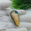 Natural Labradorite Gemstone Pendants / Wholesale Pendants / Minimalist Pendants / Jewelry for Gift / 925 Sterling Silver Plated Pendant