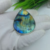 Natural Labradorite Gemstone Pendants / Wholesale Pendants / Minimalist Pendants / Jewelry for Gift / 925 Sterling Silver Plated Pendant